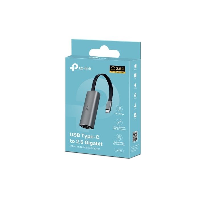 Adaptador De Red Usb-c Tp-link Ue302c A 1x2.5gbps