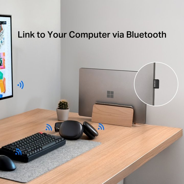 Adaptador Usb Bluetooth 5.4 Mercusys Ma5b Nano...