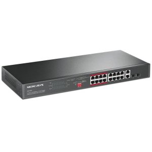 Switch No Gestionable Mercusys Ms118cp 18p 16xrj45...