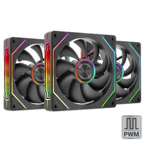 Kit 3xventilador Interno Arg Mars Gaming...