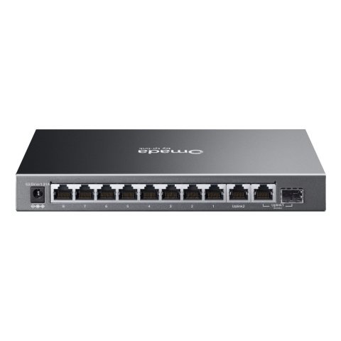Switch Semigestionable Tp-link Omada Es210gp 10p 9xlan 1gb 8xpoe+ 1x Combo Sfp Rj45 Metal