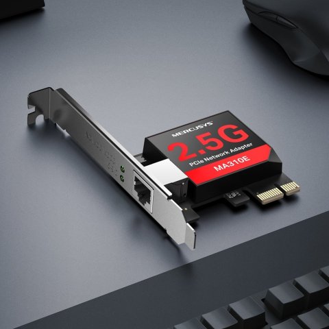 Tarjeta De Red Pcie 2.5gbps Mercusys Ma310e...