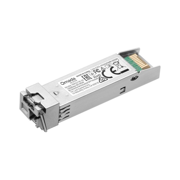 Transceiver Tp-link Ism321b-20 Wdm Bidireccional Single-mode 1x1gbps Lc Bx Industrial 20km