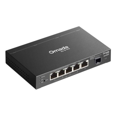 Switch Poe+ No Gestionable Tp-link Sg2206mp 6p 5xrj45 1gbps 4xpoe+ 1xsfp Gbps 63w