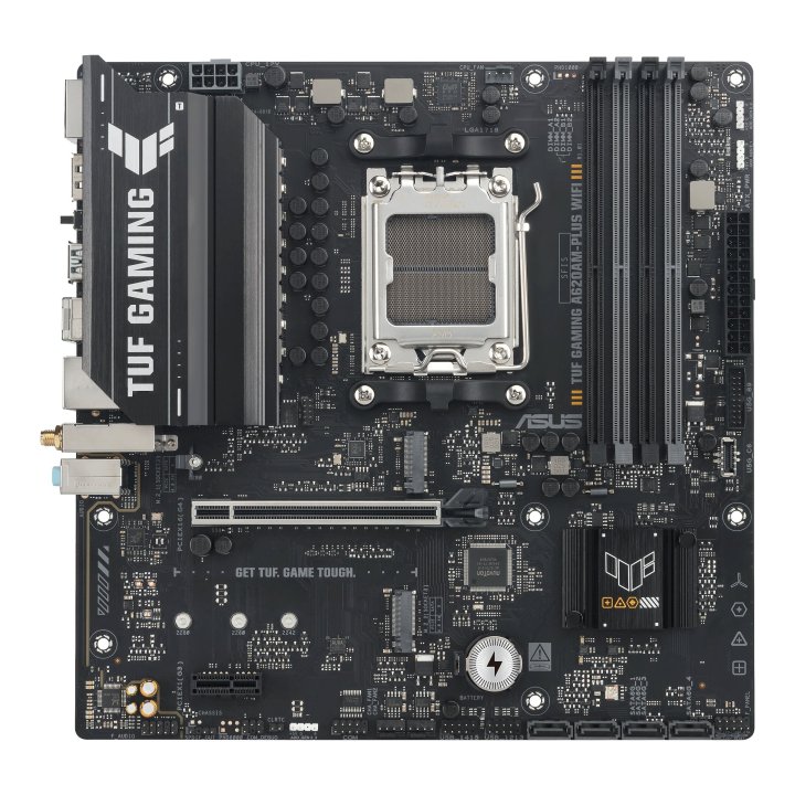 Pb Asus Tuf Gaming A620am-plus Wifi Skt Am5 Microatx 4xddr5 Displayport Hdmi Usb 10gbps