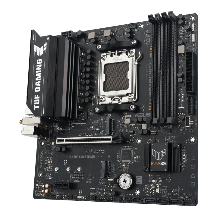 Pb Asus Tuf Gaming A620am-plus Wifi Skt Am5 Microatx 4xddr5 Displayport Hdmi Usb 10gbps