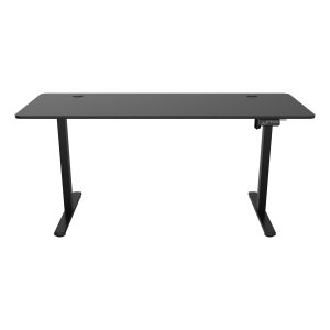 Mesa Mars Gaming Mgd Ergo Pro Ajuste Altura Electrico 73-118 Tablero Negro 160x60 Chasis De Acero  
