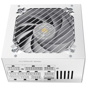 Fuente De Alimentacion Mars Gaming 850w Modular Atx 3.1 80+ Gold 140mm Silent Blanco 2