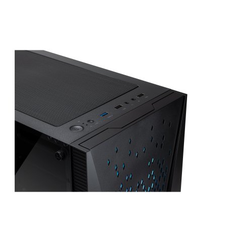 Caja Atx Semitorre Abysm Danube Kolpa Black 2x3.5" 2x2.5" Gpu Max 345mm