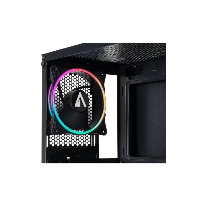 Caja Atx Semitorre Abysm Danube Kolpa Black 2x3.5" 2x2.5" Gpu Max 345mm
