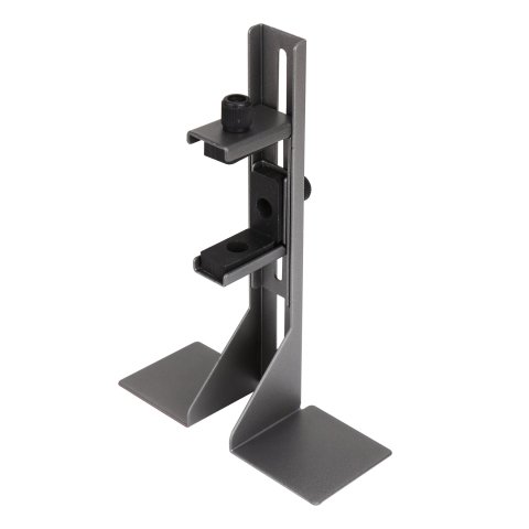 Soporte Para Vga Universal Abysm Ab451001 Negro Metalico Regulable Base Con Adhesivo