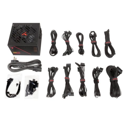 Fuente De Alimentación Modular Abysm 1000w Morpheo Gx5 Atx 3.1 80 Plus Gold Negro