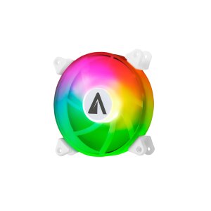 Kit 5xventilador Interno Abysm Arclight Argb White 120mm Mando A Distancia Y Controlador 2