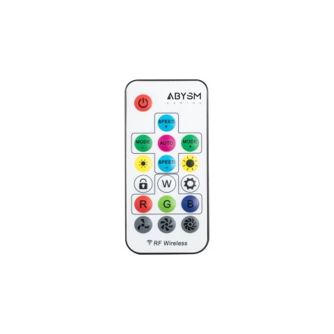 Kit 5xventilador Interno Abysm Arclight Argb White 120mm Mando A Distancia Y Controlador