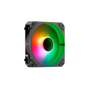 Kit 3xventilador Interno Abysm Arclight 2.0 Argb Black Conexion En Serie