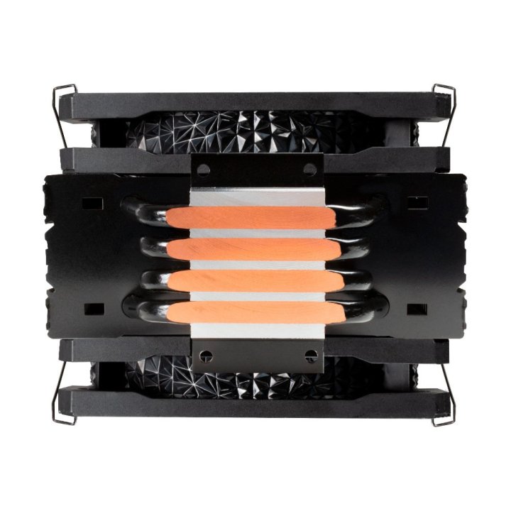 Ventilador Con Disipador Para Cpu Abysm Snow Iv 120mm Color Negro