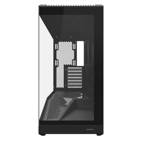 Caja Atx Abysm Arian Frame A400 Black 1x3.5"...