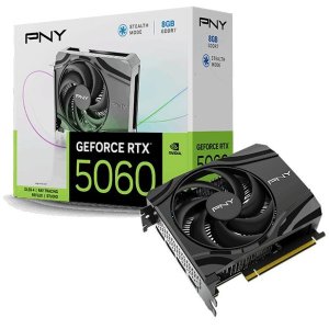 Vga Pny Geforce Rtx 5060 8gb Ddr7 3xdp 1xhdmi Reloj...