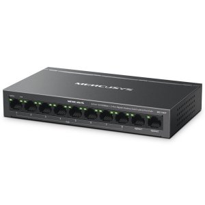 Switch Poe+ No Gestionable Mercusys Ms110cp 10p 8xrj45...