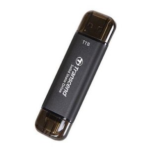 Memoria Usb-c/usb-a 1tb Transcend Ssd Usb 10gbps...
