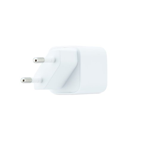 Cargador De Pared Coolbox Coo-cup-20ca 20w Gan 1xusb-c Pd 1xusb-a Color Blanco