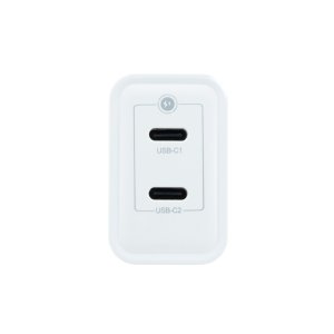 Cargador De Pared Coolbox Coo-cup-35cc 35w Gan 2xusb-c Pd Color Blanco 2