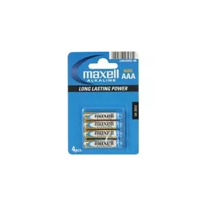 Pilas Aaa Maxell Lr03-b4 Gd 1.5v Blister 4 Unidades (ecotasas Incluidas)