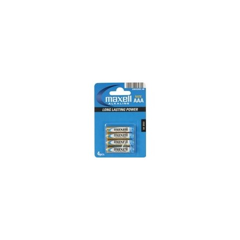 Pilas Aaa Maxell Lr03-b4 Gd 1.5v Blister 4 Unidades (ecotasas Incluidas)