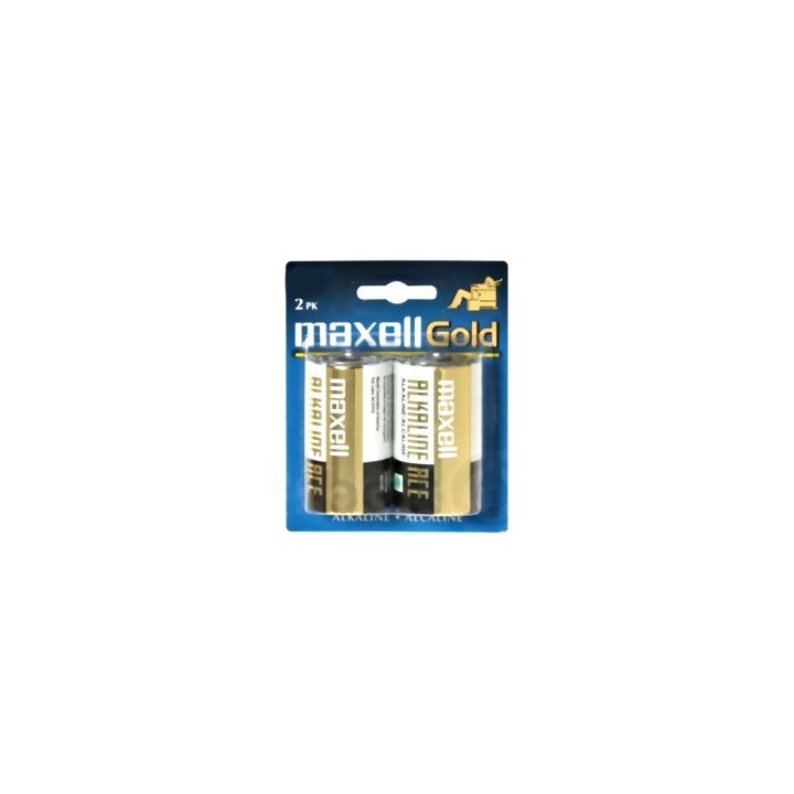 Pilas Lr14 Maxell Lr14-b2 Gd 1.5v Blister 2 Unidades (ecotasas Incluidas)