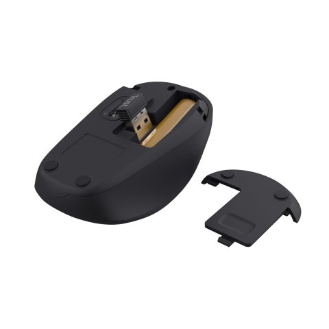 Mouse Trust Wireless Yvi+ Eco Azul 1600dpi Ajustable 4 Botones