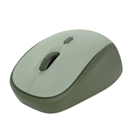 Mouse Trust Wireless Yvi+ Eco Verde 1600dpi Ajustable 4 Botones