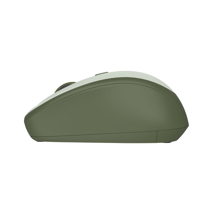 Mouse Trust Wireless Yvi+ Eco Verde 1600dpi Ajustable 4 Botones