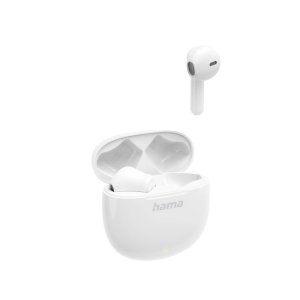 Auricular Intrauditivo Bluetooth Hama Action One Blancos Tws Hasta 20h Microfono Tactil 2
