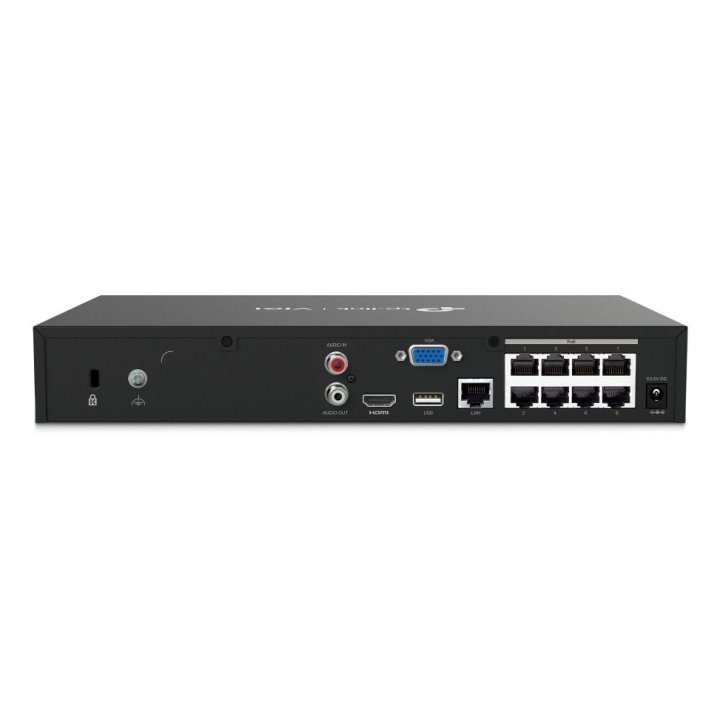 Grabador De Video Tp-link Vigi Nvr1008h-8p 8 Canales 16mp 8xrj45 Poe+ 53w Hdmi 4k H.265+ Sata 2xusb