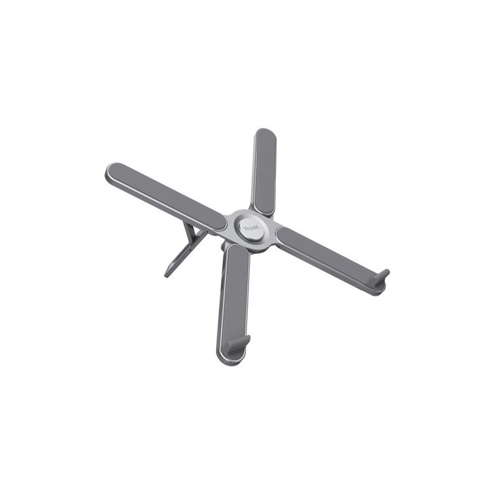 Soporte De Portatil Trust Macy Aluminio Plegable Hasta 17" 20kg