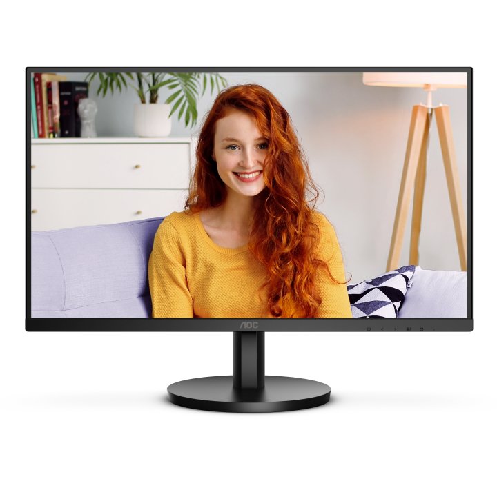 Monitor 27" Dp Hdmi Aoc U27b3a Ips Uhd 3840x2160 4ms 60hz 2x2w Vesa 100x100 Negro