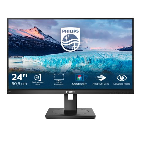 Monitor 24" Dp Hdmi Dvi-d Vga Philips 242s1ae 00 Ips Fhd 100hz 4ms Vesa 100x100 2x2w Negro