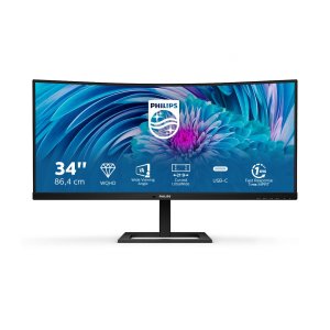 Monitor 27" Usb-c Dp Hdmi Philips 346e2cuae 00 Va Wqhd 3440x1440 100hz 4ms Vesa 100x100 2x5w Negro