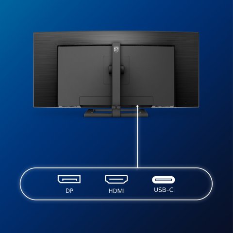 Monitor 27" Usb-c Dp Hdmi Philips 346e2cuae 00 Va Wqhd 3440x1440 100hz 4ms Vesa 100x100 2x5w Negro