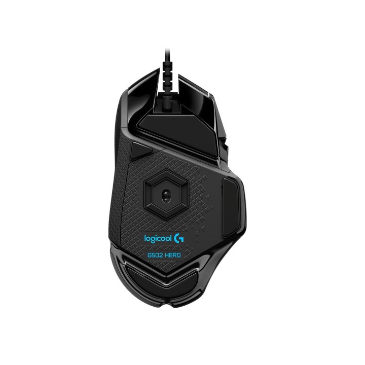 Mouse Logitech Gaming G502 Hero 16000dpi 11 Botones Color Negro