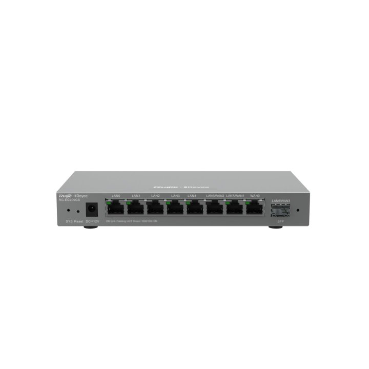 Router Vpn Ruijie Rg-eg209gs 8xgb 1xsfp  Multi Wan Portal En La Nube
