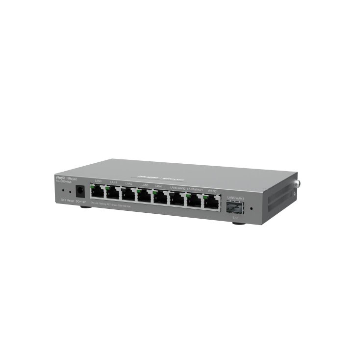 Router Vpn Ruijie Rg-eg209gs 8xgb 1xsfp  Multi Wan Portal En La Nube