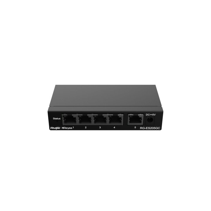 Switch Gestionable L2 Ruijie Rg-es205gc 5xrj45 Gb Gestion En La Nube