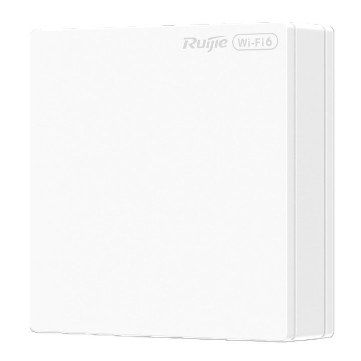 Punto De Acceso Interior Wifi 6 Ruijie Rg-rap62 Wall Lite Ax3000 2401mbps 5ghz 2xgb Poe Pasivo 