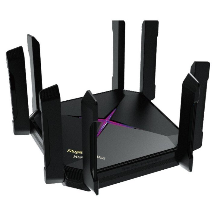 Router Wifi 6 Mesh Ruijie Rg-ew6000gx 4804mbps En 5ghz 1x2.5gb 4xgb 8 Antenas