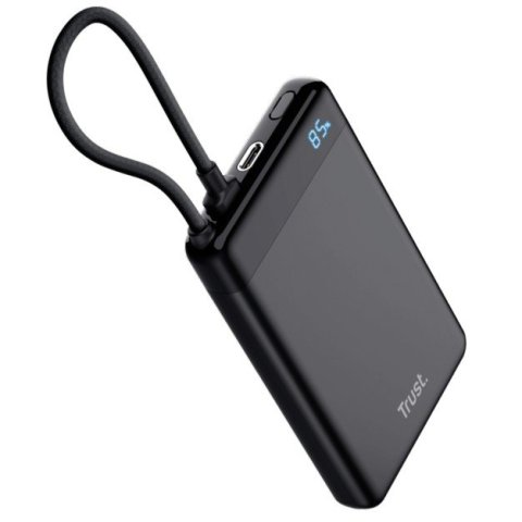 Powerbank Trust Fiera 10000mah Color Negro...