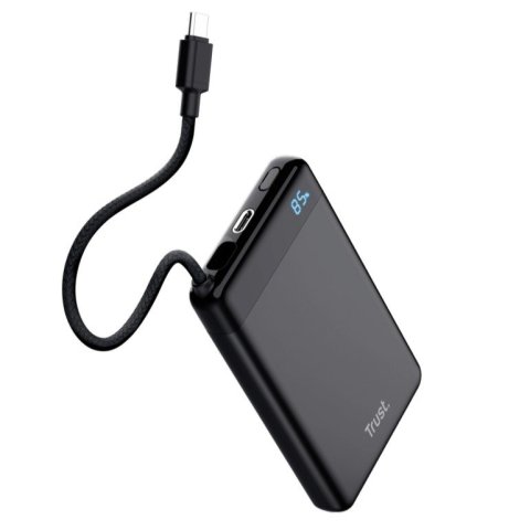 Powerbank Trust Fiera 10000mah Color Negro...