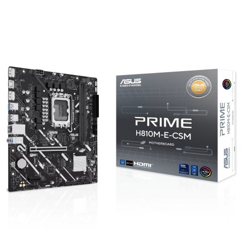 Pb Asus Prime H810m-e-csm Skt Lga1851 Microatx 2xddr5 Displayport Hdmi Lan Usb 5gbps