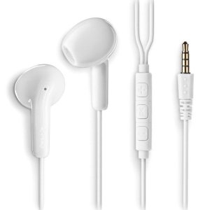 Auricular Intrauditivo Ngs Cross Flip Blanco Jack 3.5mm... 2