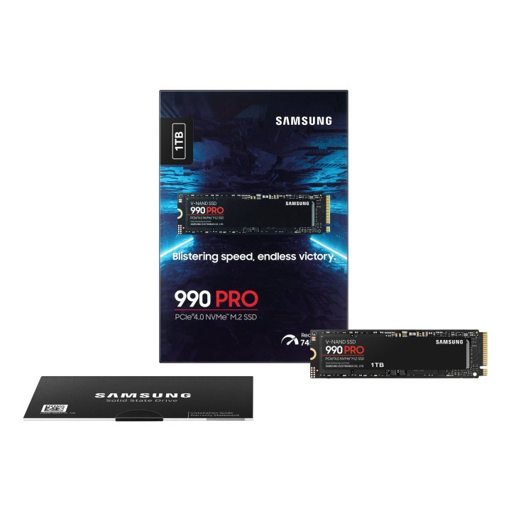 Disco M.2 Nvme 1tb Samsung 990pro Mz-v9p1t0cw  Pcie 4.0 Read 7450mbps Write 6900mbps